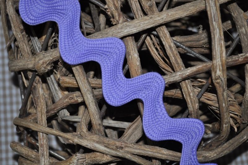 Zackenlitze 1,5cm flieder breit