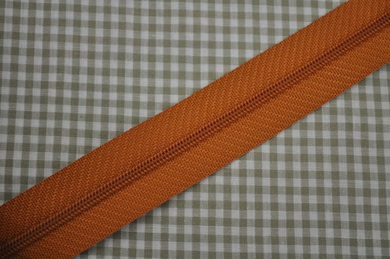 Endlosreißverschluss 3 mm ocker