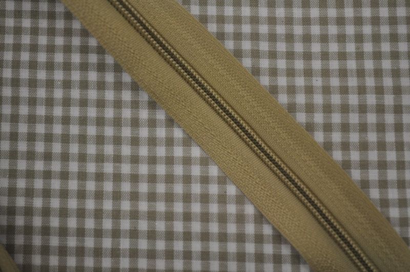 Endlosreißverschluss 3 mm taupe