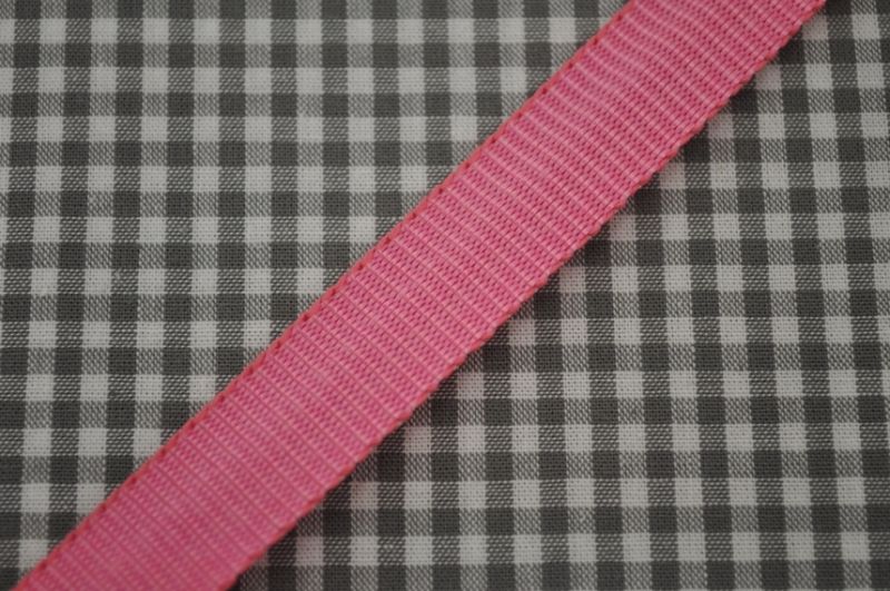 Gurtband 15 mm rosa