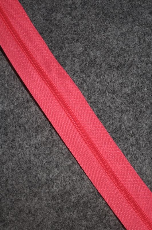 Endlosreißverschluss 3 mm Neon Pink