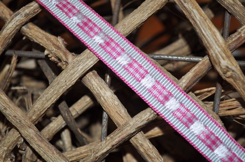 Ripsband zum Rüschen pink