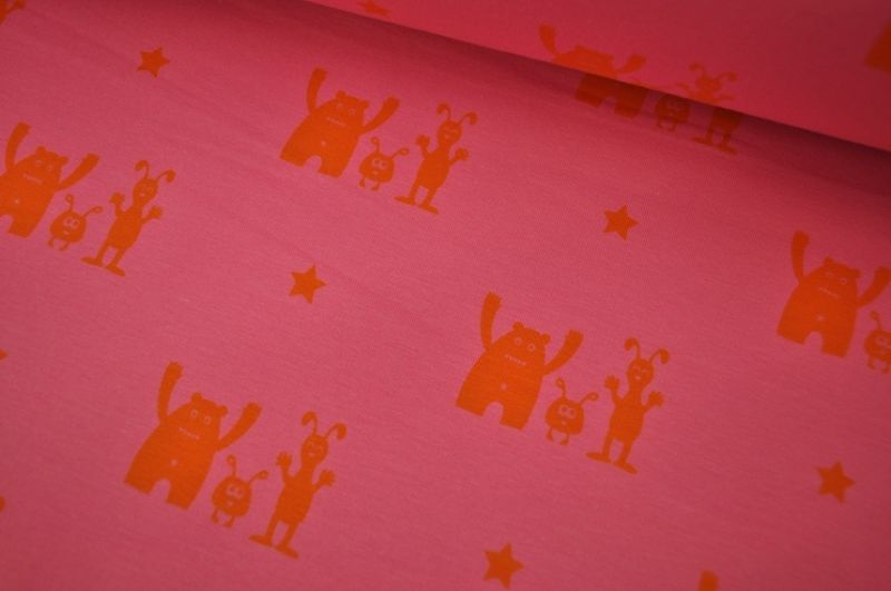 Farbenmix Sweat Best Buddy rosa