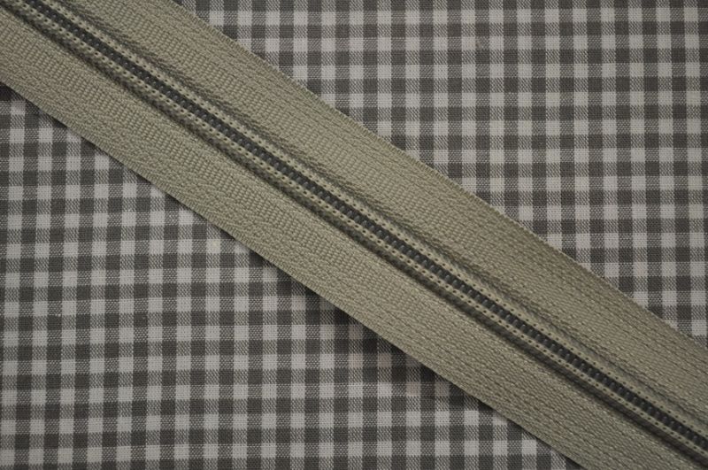 Endlosreißverschluss 5 mm hellgrau