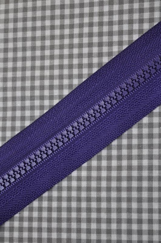 Endlosreißverschluss 5 mm grob dunkel lila