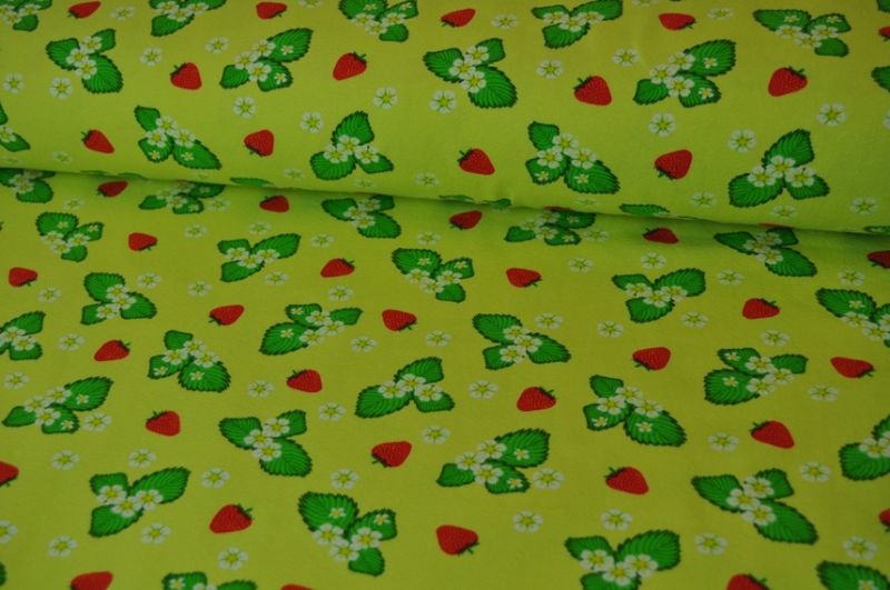 Jersey Dapper Erdbeeren klein gelb