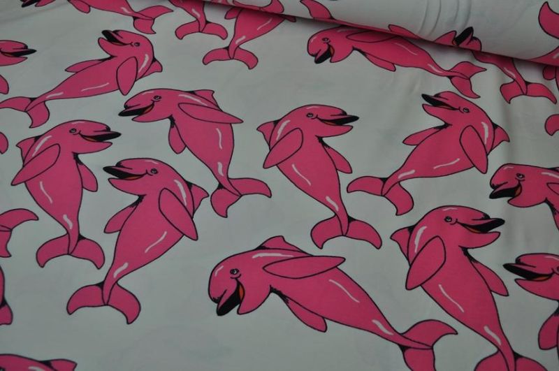 Jersey Delfin 1,70m breit pink