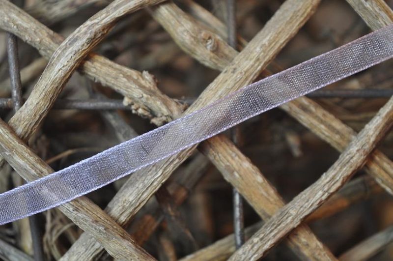 Organzaband 8mm flieder