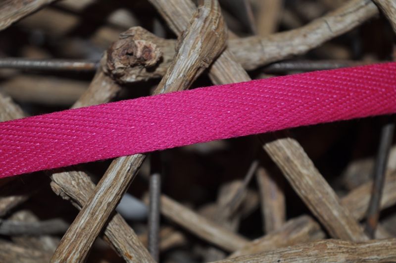 Köperband pink 10mm