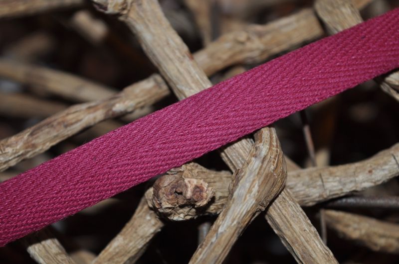 Köperband weinrot 10mm