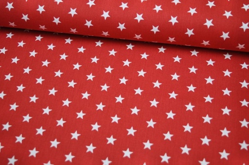 [4955.004] Baumwolle Petit Stars by Poppy rot