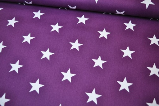 [4954.007] Baumwolle Stars by Poppy lila