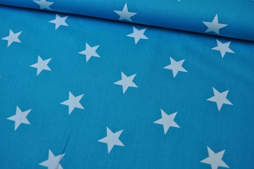 [4954.009] Baumwolle Stars by Poppy türkis