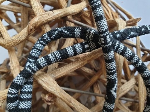 Kordel Indian schwarz 6mm