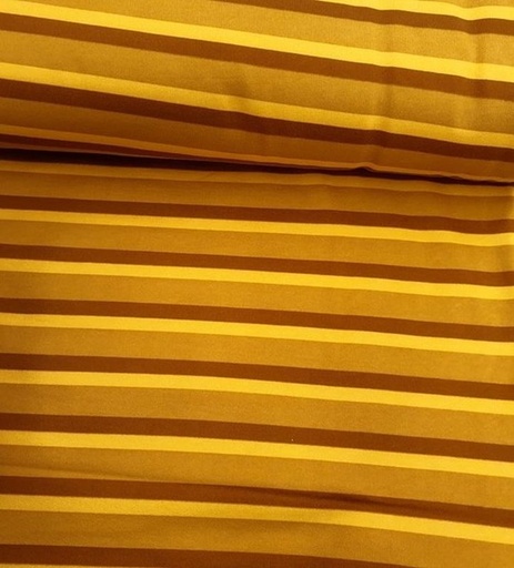 Wintersweat Colours Streifen senf/gelb