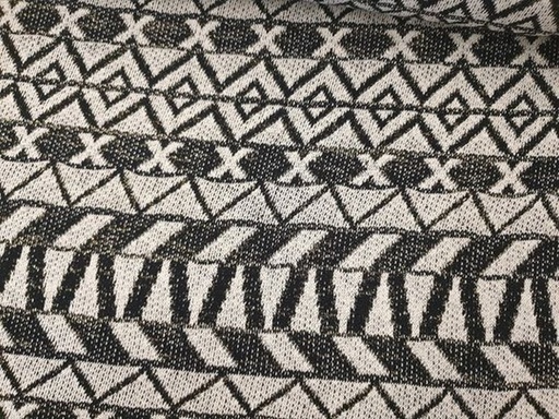 Strick mit Lurex schwarz