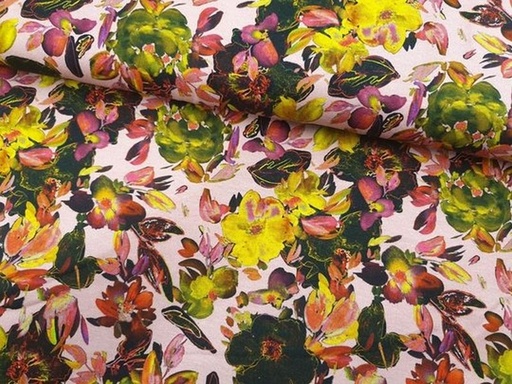 Jersey Brightness Blumen rosa
