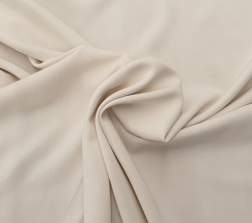 Viskose Uni ecru 003