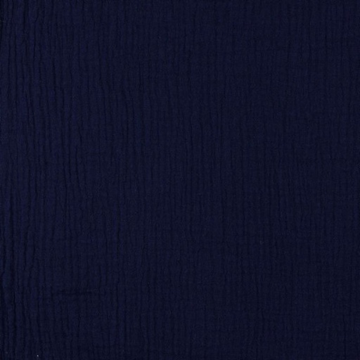 [9959.005] Double Gauze (Musselin) uni navy