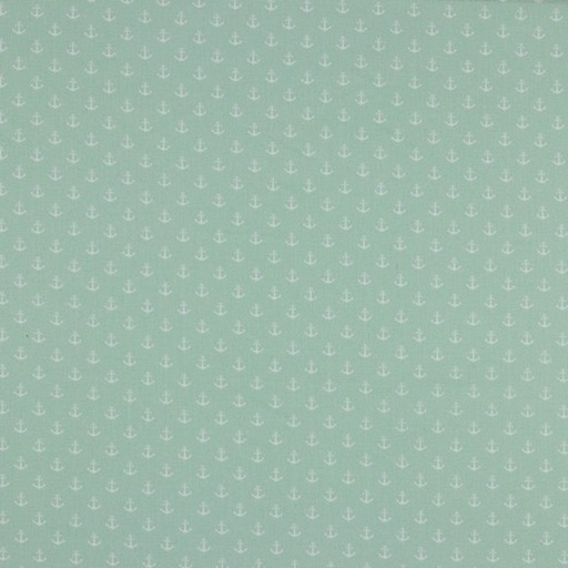 Baumwolle Petit Anchor by Poppy mint 011