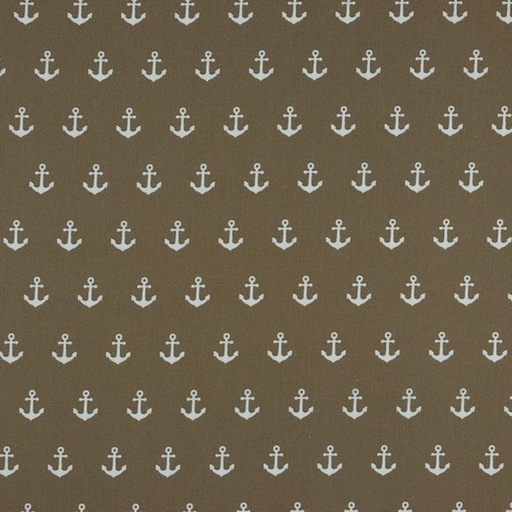 Baumwolle Anchor by Poppy taupe 019