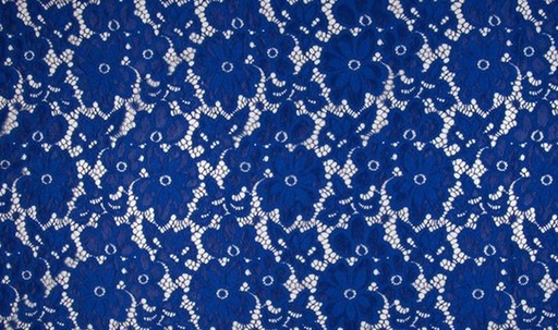 Spitzenstoff Eva Royalblau 7