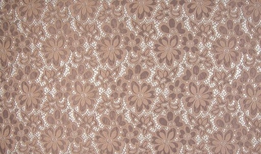Spitzenstoff Eva Taupe 55
