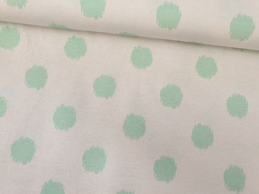 Canvas Flecken Ecru/Mint