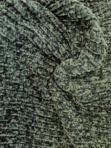 Heavy Chenille Cable Strick Dusty Green