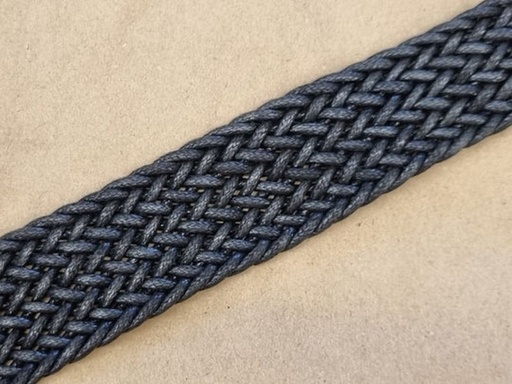 Gurtband geflochten 30mm Schwarz 3