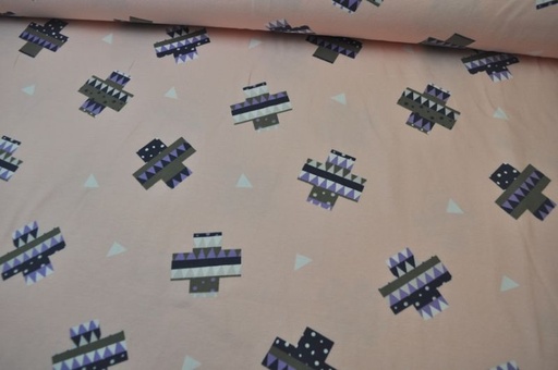 Jersey Indian cross rosa