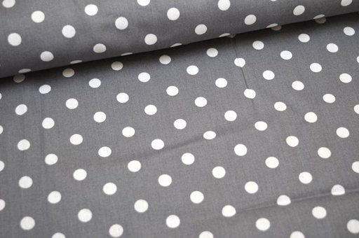 [4949.013] Baumwolle Big Dots by Poppy hellgrau