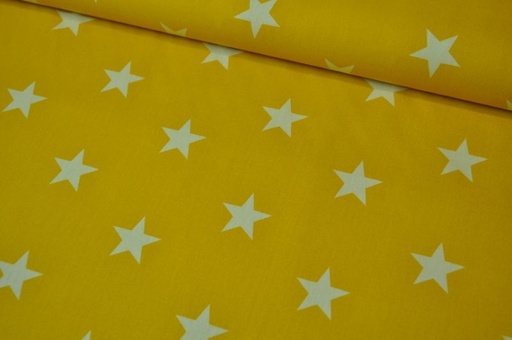 [4954.016] Baumwolle Stars by Poppy gelb