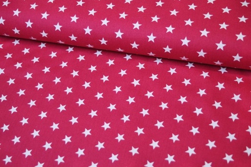 [4955.18] Baumwolle Petit Stars by Poppy fuchsia