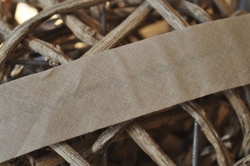[260535.800541] Schrägband gefalzt 30 mm dunkel Kamel