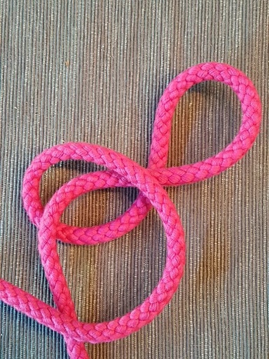 Baumwoll Kordel  8mm pink