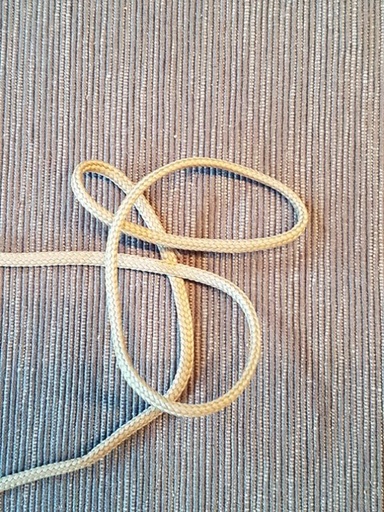 Kordel 2 mm taupe