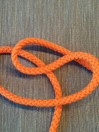 Baumwoll Kordel  8mm orange