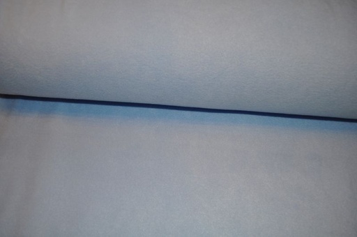 Fleece uni hellblau 42