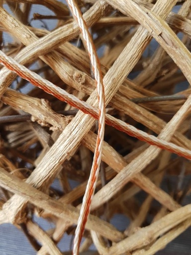 Kordel Multicolour 3-4mm brauntöne