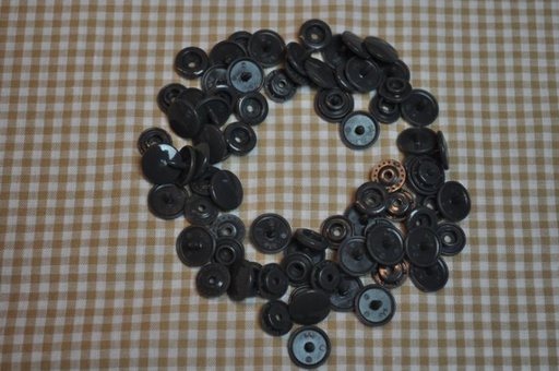 30 Baby Snaps T5 Farbe B4 Stormy Grey