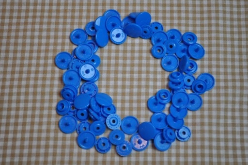 30 Baby Snaps T5 Farbe B8 Bright Blue (Türkis)