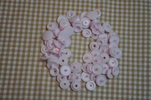 30 Baby Snaps T5 Farbe B21 Hellrosa