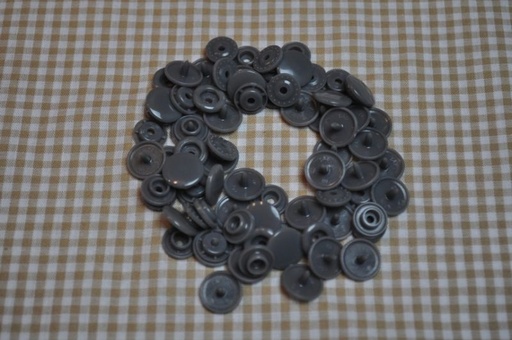 30 Baby Snaps T5 Farbe B39 Grey 