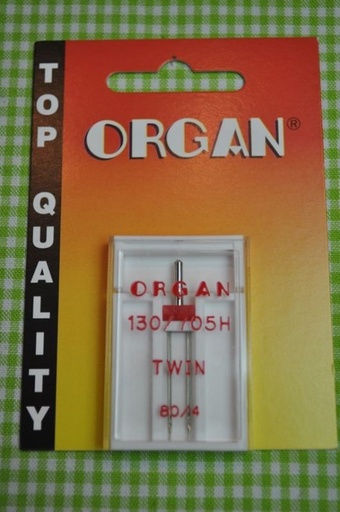 Organ Nähnadeln Zwilling 80/4.0