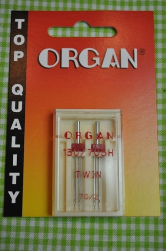 Organ Nähnadeln Zwilling 70/2.0