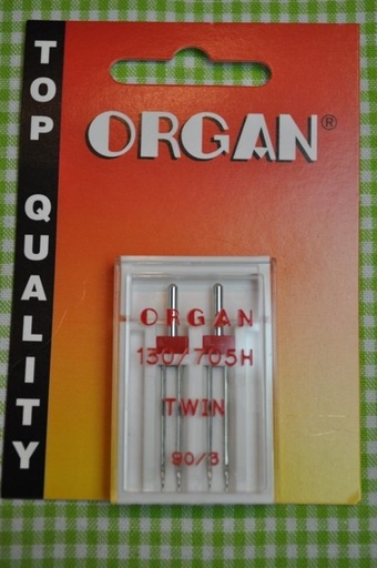 Organ Nähnadeln Zwilling 90/3.0