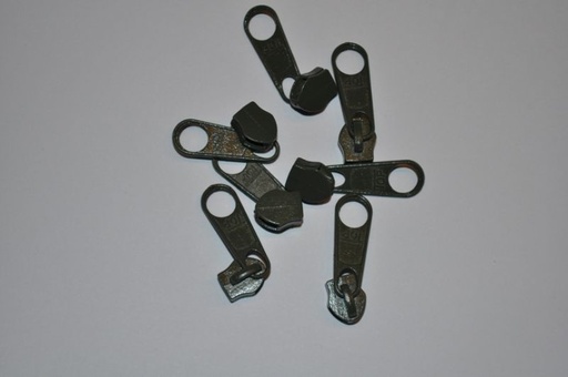 [70270.327] Schieber/Zipper 5 mm Reißverschluss khaki