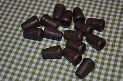 Kordelstopper Kordelende dunkelbraun