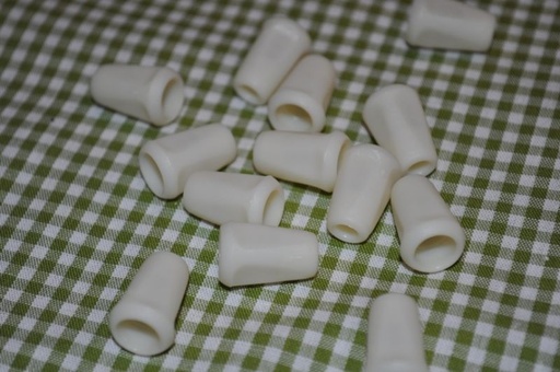 Kordelstopper Kordelende beige